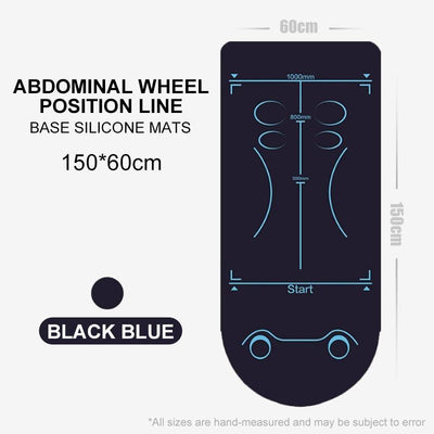 Abdominal Wheel Men'S and Women'S Home Elbow Brace Roller Exercise and Fitness Equipment Four-Wheel Healthy Belly Auto Rebound Belly Tuck and Roll Abdominal Training